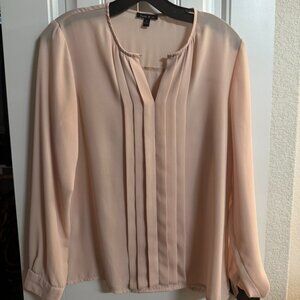 Blush pink blouse
